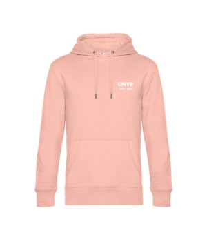 In gold we online trust roze hoodie